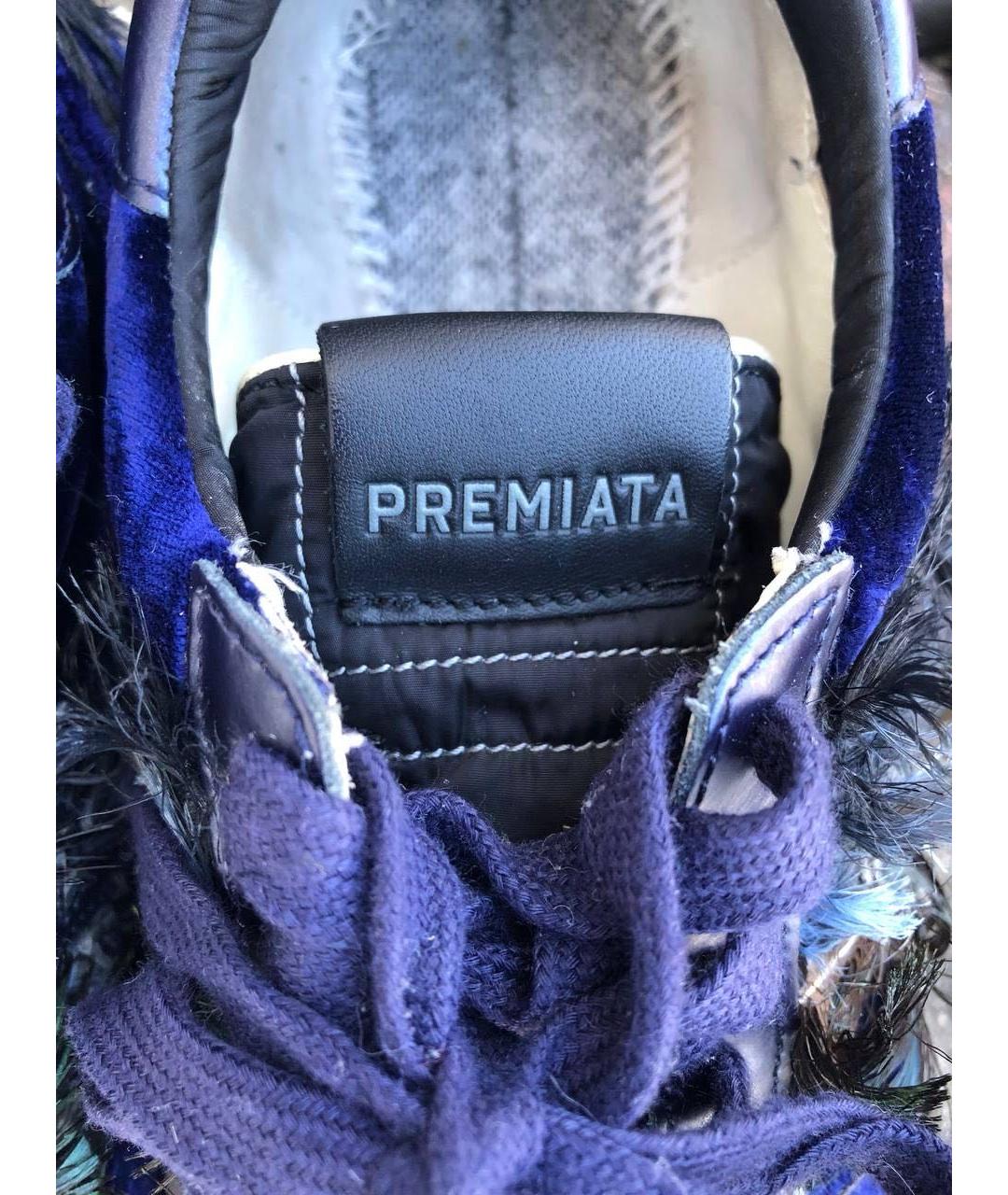 PREMIATA Бархатные кроссовки, фото 2