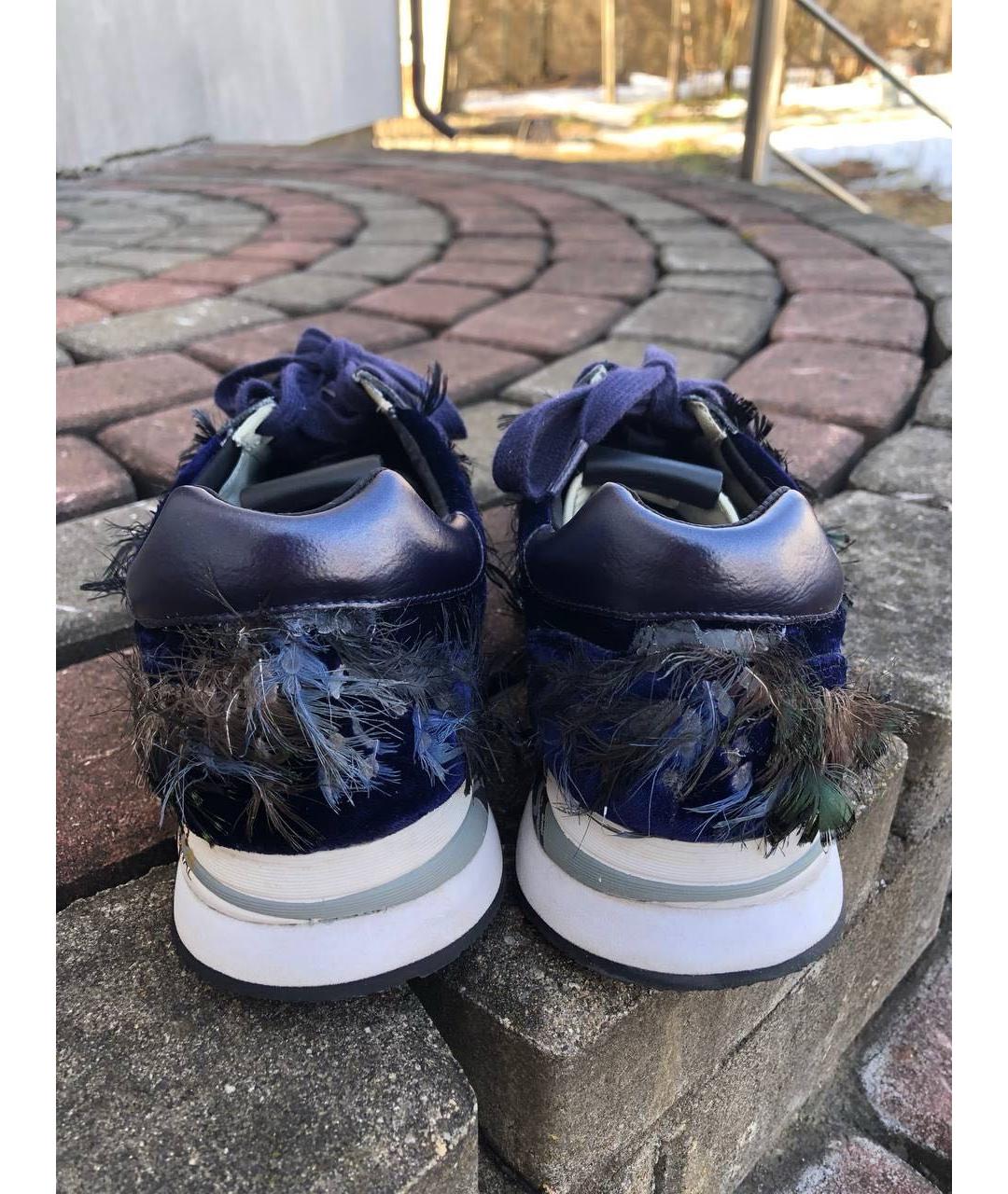 PREMIATA Бархатные кроссовки, фото 3