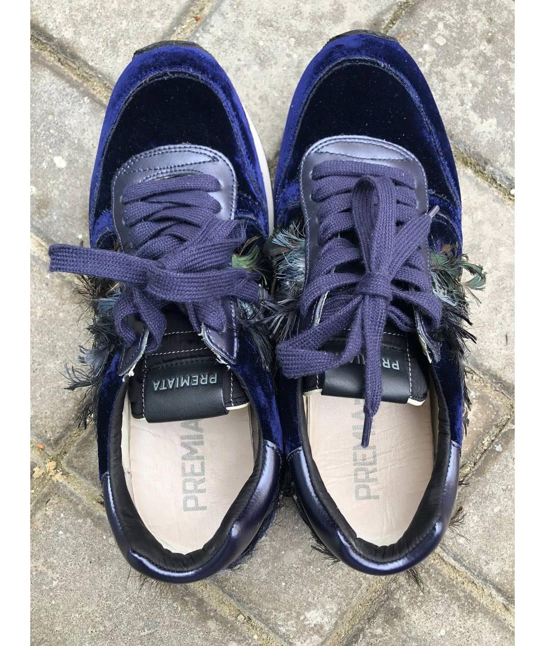 PREMIATA Бархатные кроссовки, фото 7