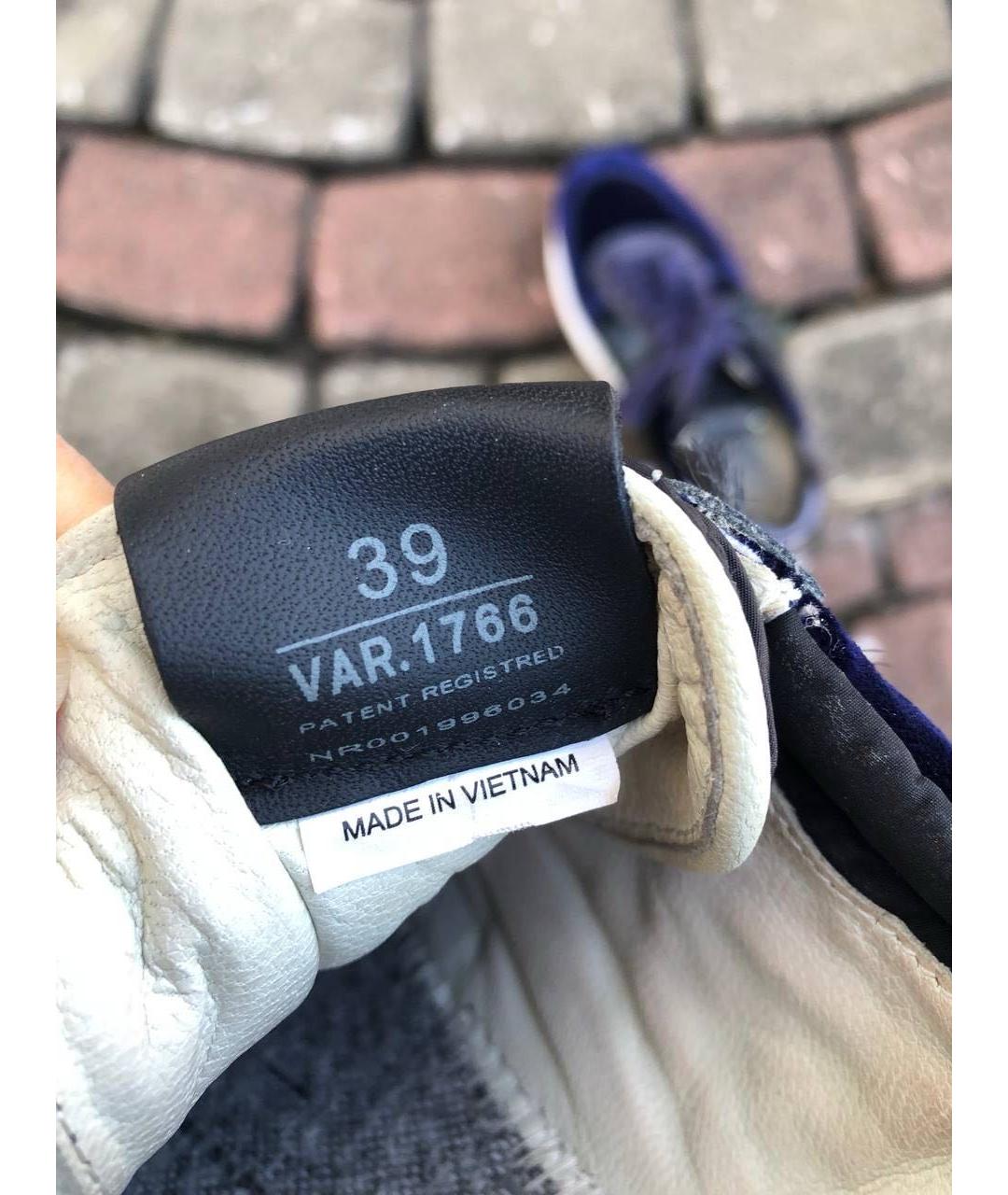 PREMIATA Бархатные кроссовки, фото 4