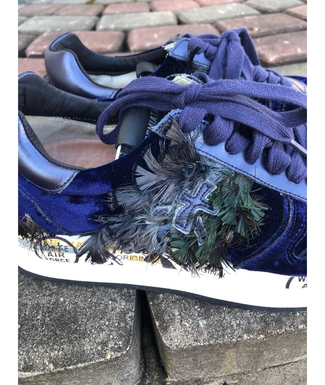 PREMIATA Бархатные кроссовки, фото 5