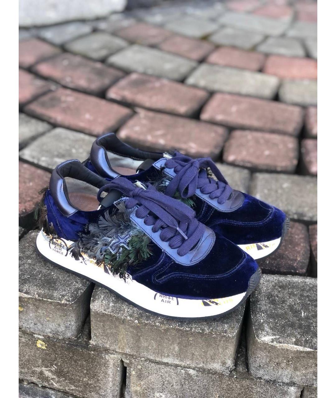 PREMIATA Бархатные кроссовки, фото 9