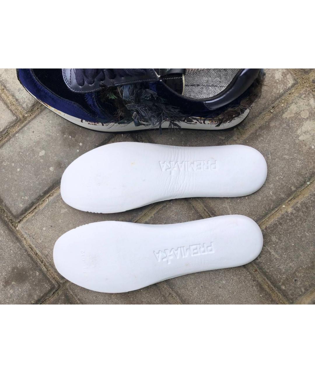 PREMIATA Бархатные кроссовки, фото 8