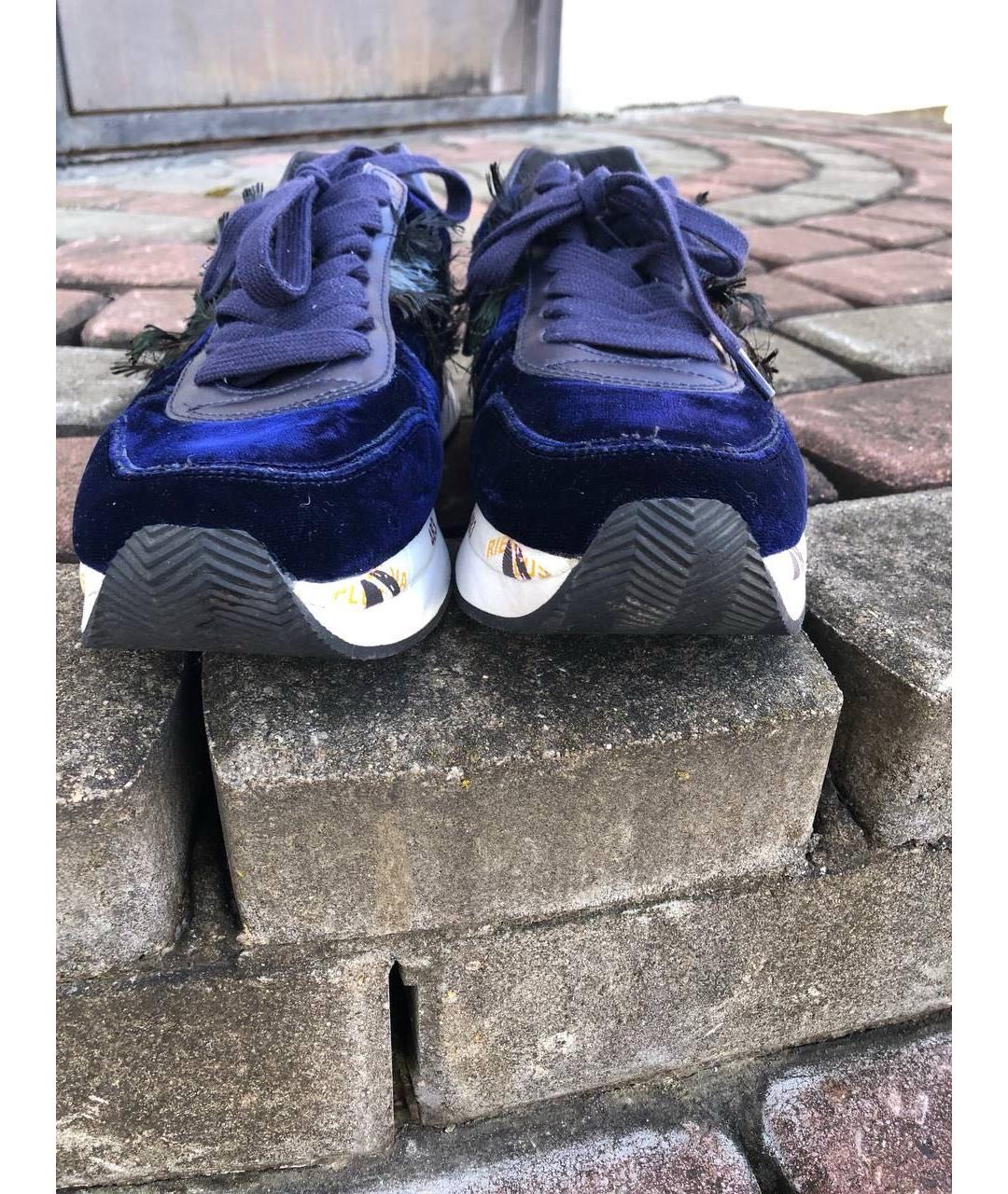 PREMIATA Бархатные кроссовки, фото 6