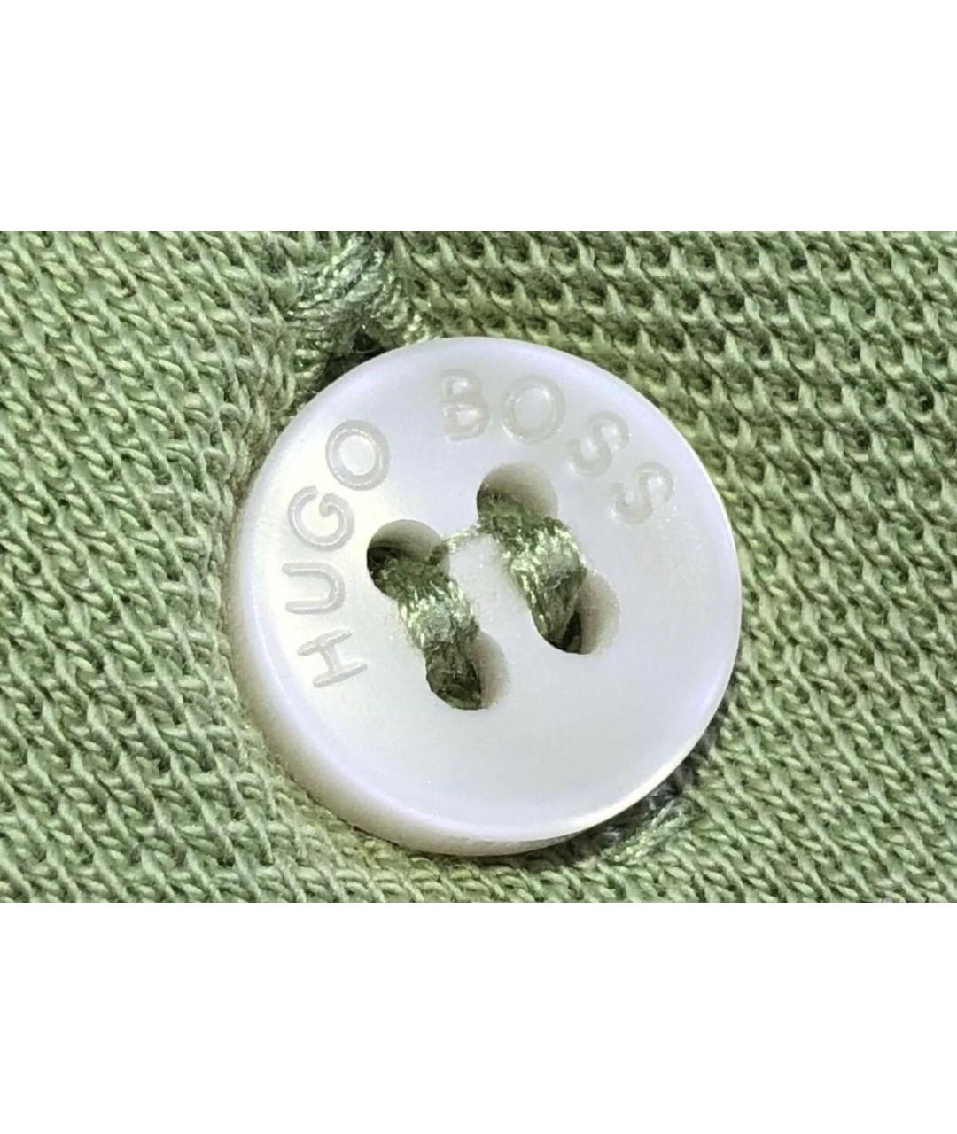 HUGO BOSS Хлопковое поло с коротким рукавом, фото 4