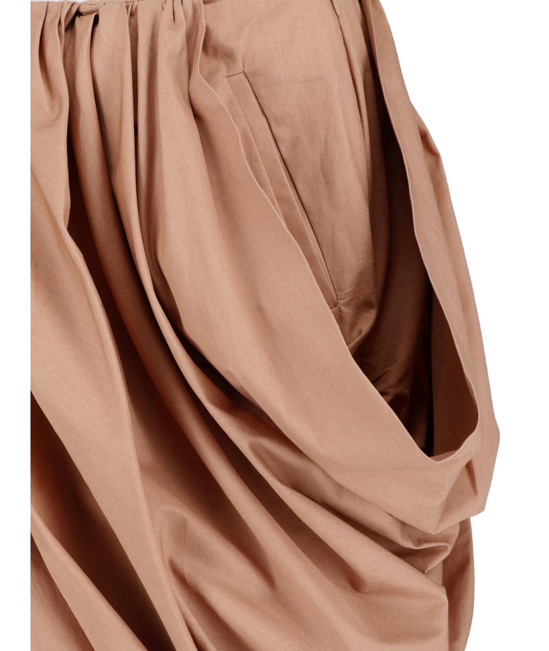 CHLOE Розовая хлопковая юбка миди, фото 4