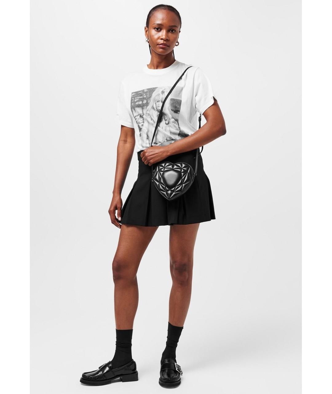 TIFFANY&CO Черная кожаная сумка через плечо, фото 2