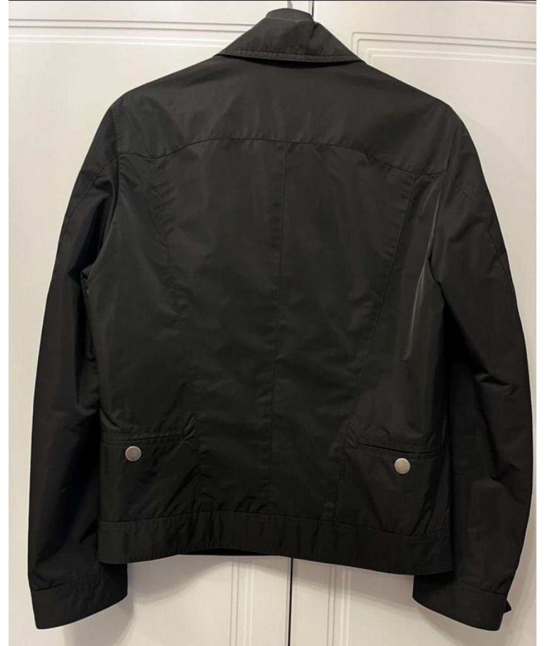 GUCCI Черная полиэстеровая куртка, фото 3
