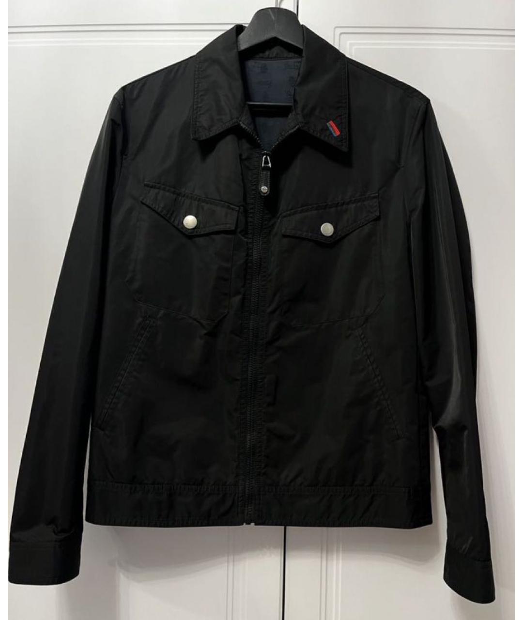 GUCCI Черная полиэстеровая куртка, фото 2