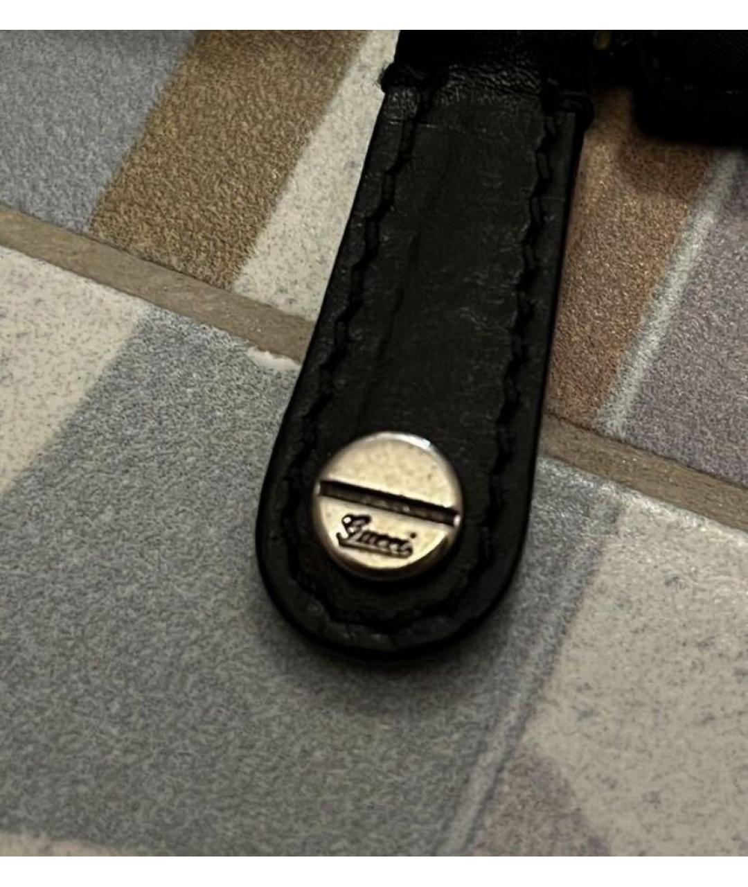 GUCCI Черная полиэстеровая куртка, фото 7