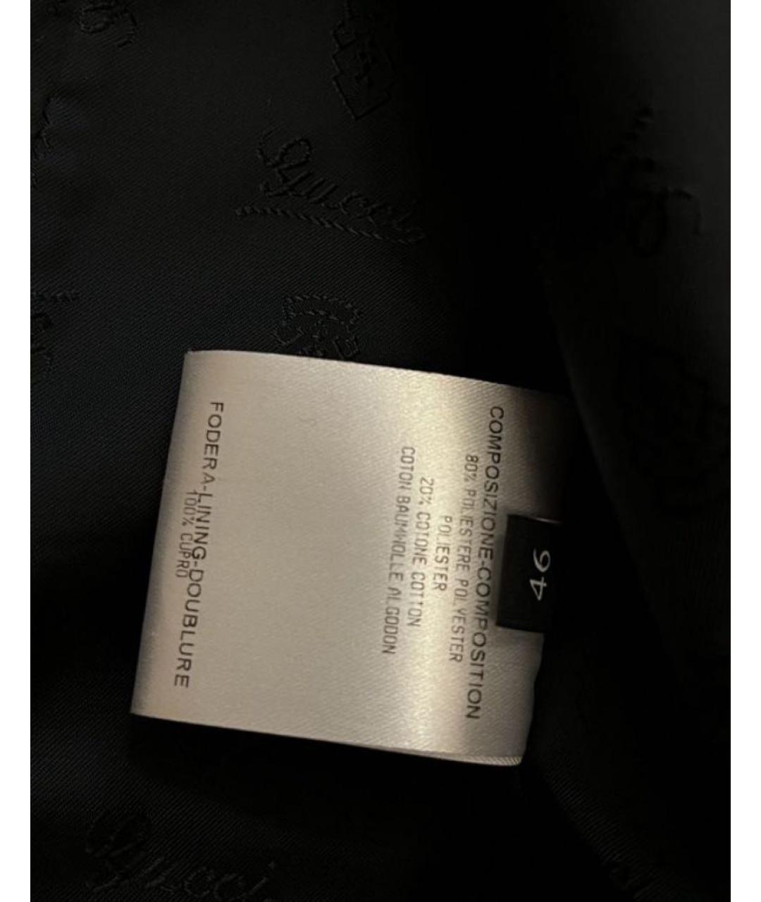 GUCCI Черная полиэстеровая куртка, фото 6