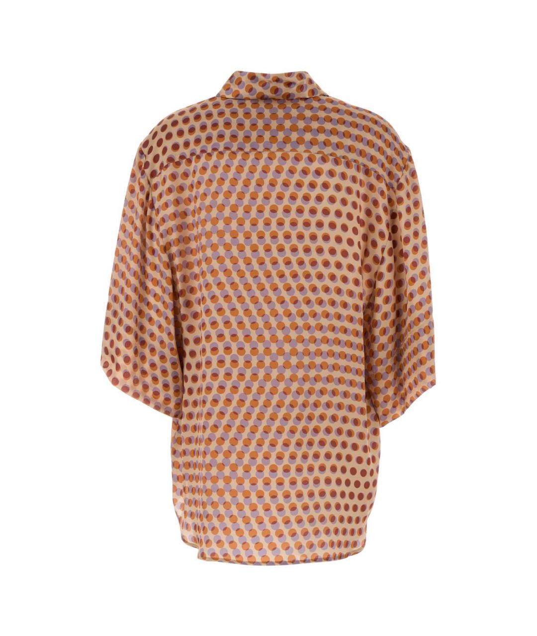 DRIES VAN NOTEN Мульти шелковая рубашка, фото 2