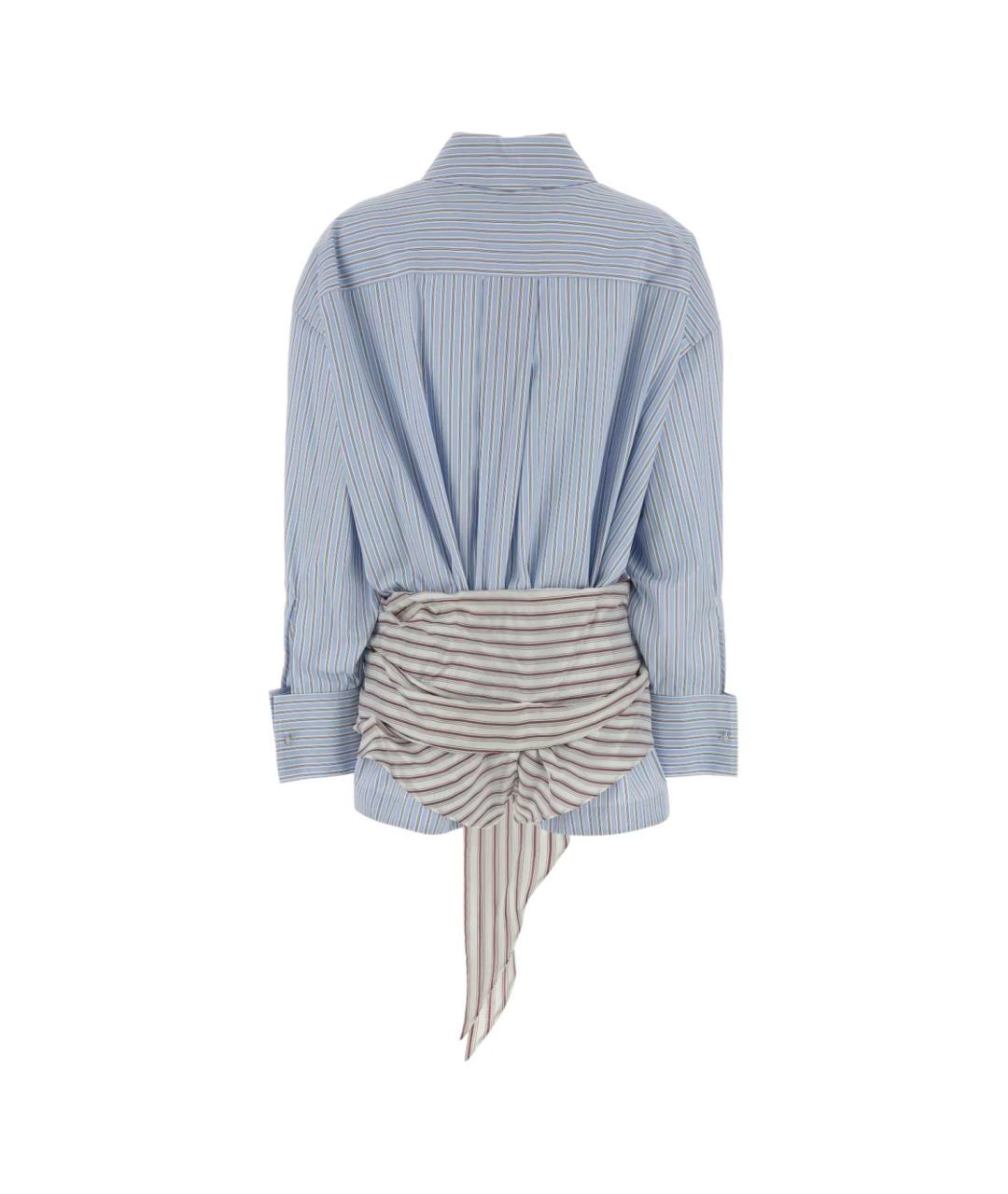 THE ATTICO Мульти хлопковое повседневное платье, фото 2