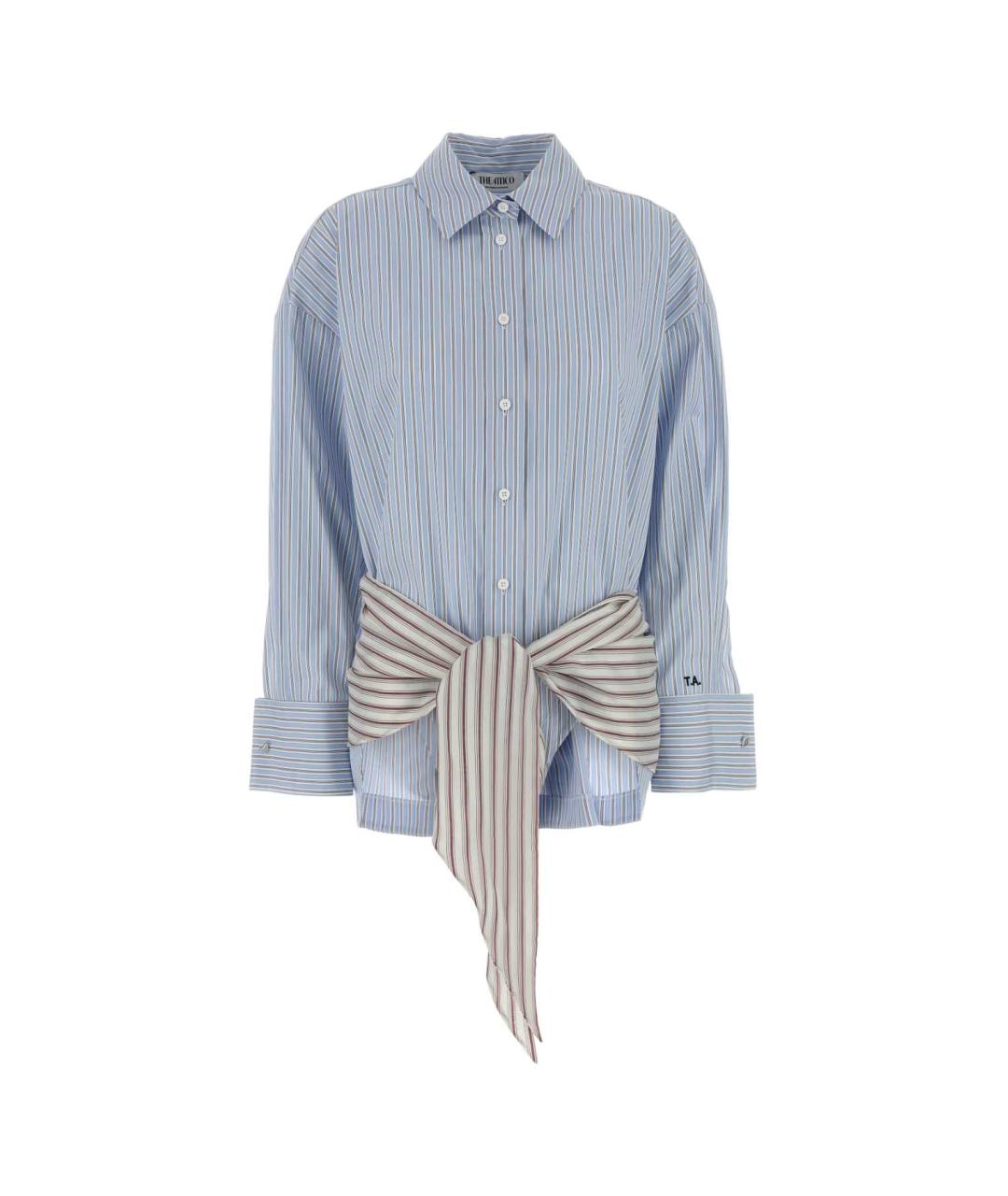 THE ATTICO Мульти хлопковое повседневное платье, фото 1