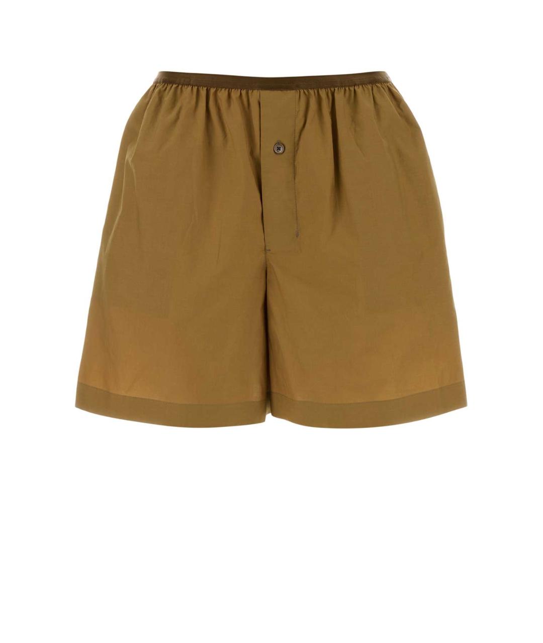 LEMAIRE Бежевые хлопковые шорты, фото 1