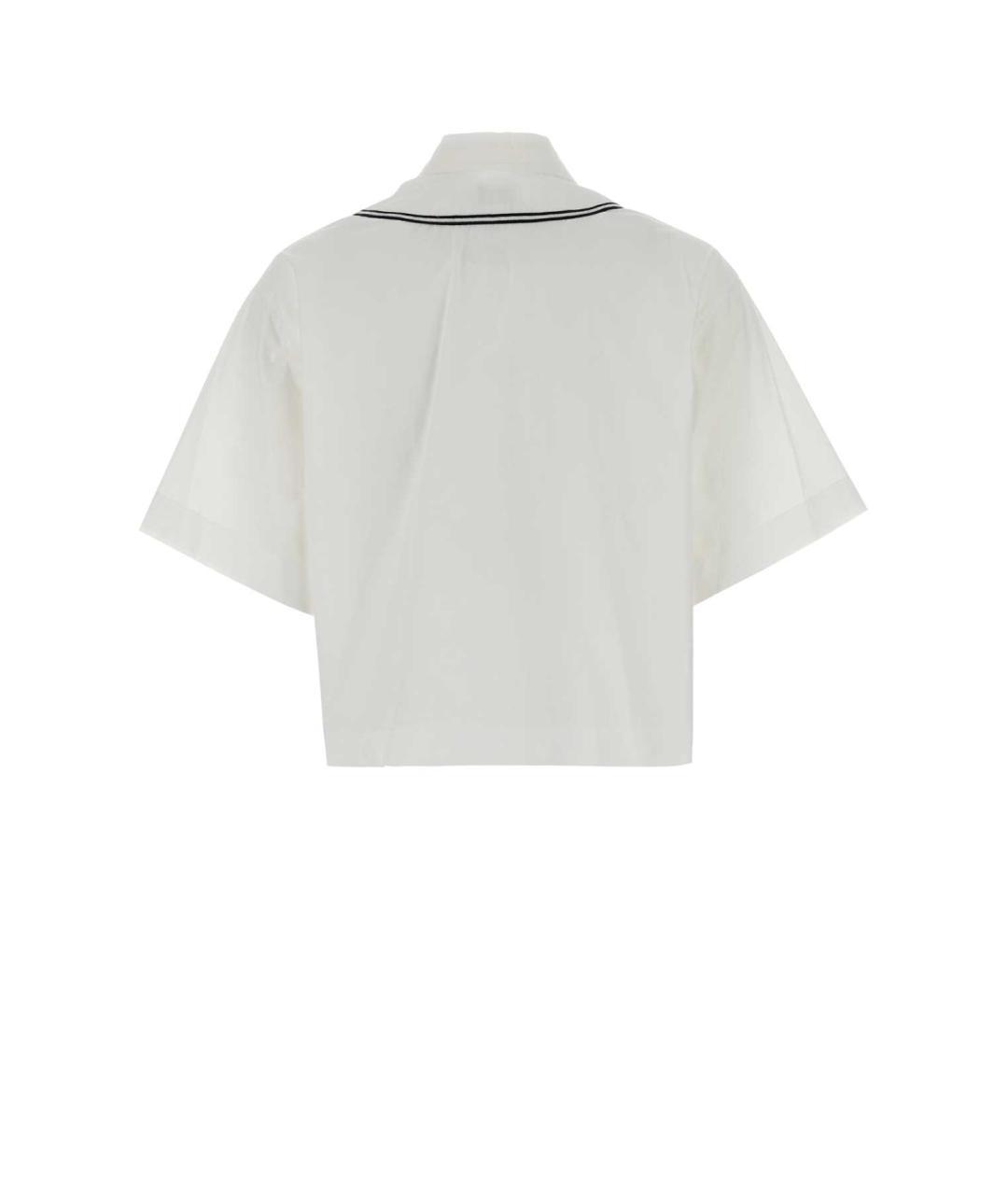 KENZO Белая хлопковая рубашка, фото 2