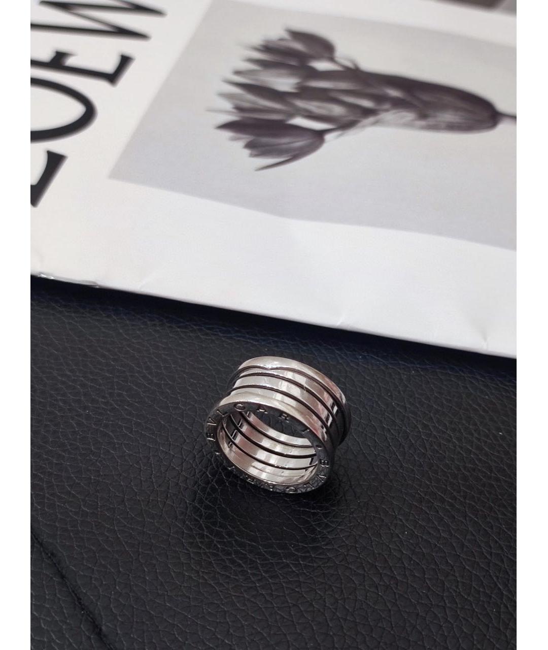 BVLGARI Серебряное кольцо из белого золота, фото 5