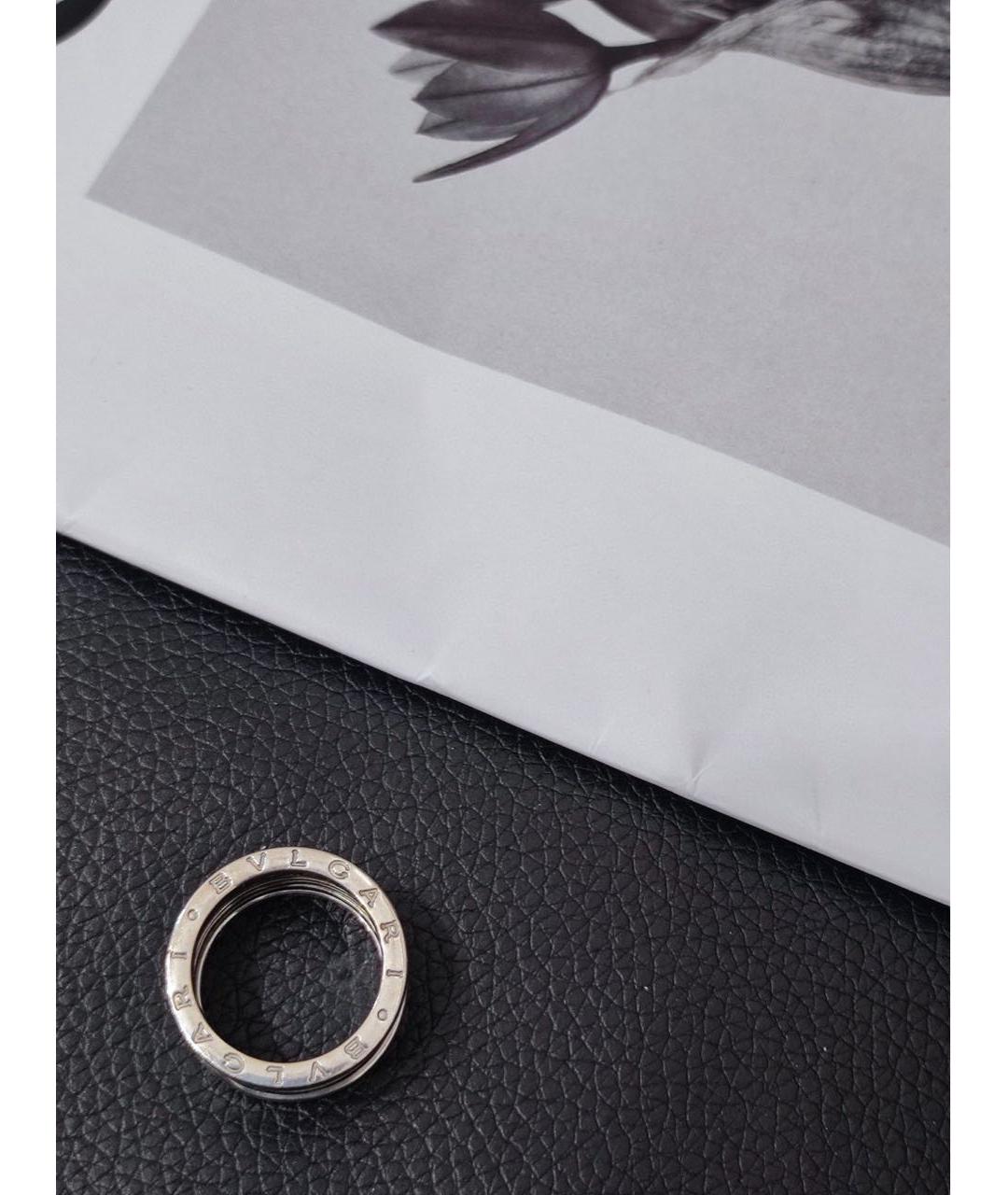 BVLGARI Серебряное кольцо из белого золота, фото 4