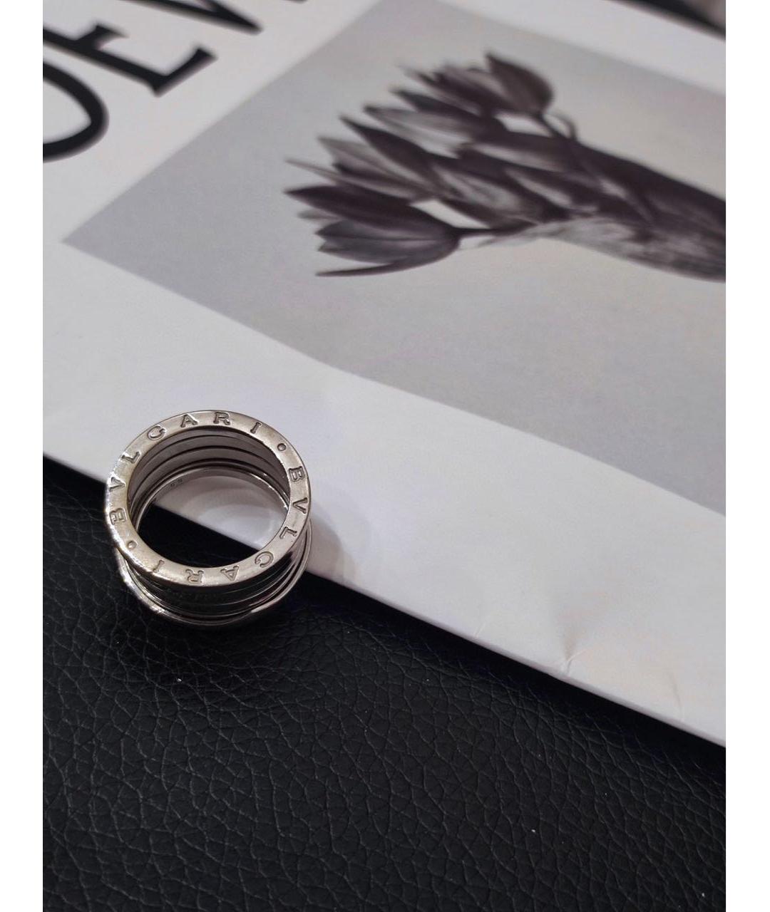 BVLGARI Серебряное кольцо из белого золота, фото 2