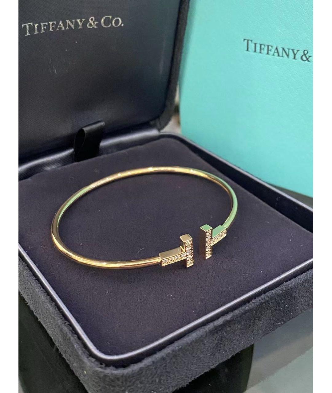 TIFFANY&CO Золотой браслет из розового золота, фото 8