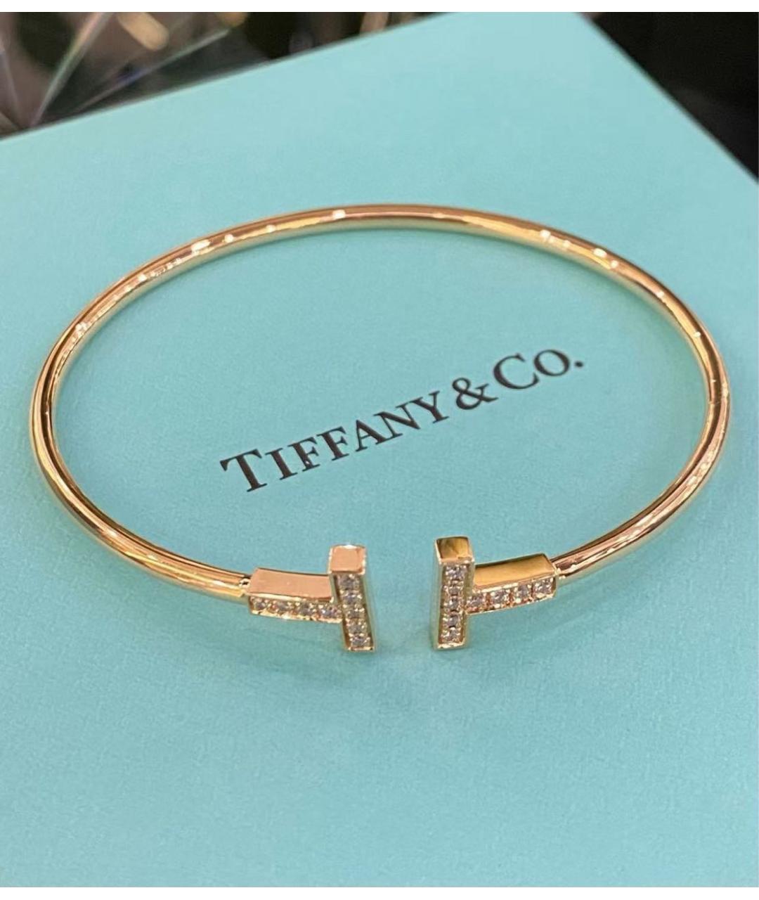 TIFFANY&CO Золотой браслет из розового золота, фото 3