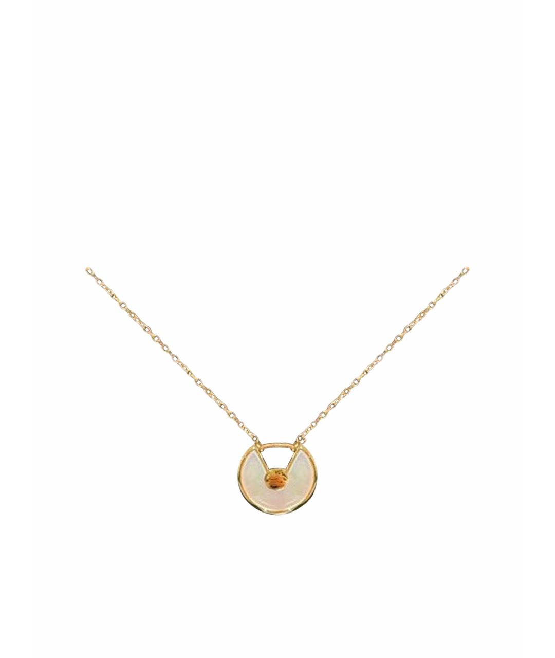 CARTIER Золотое колье из желтого золота, фото 1