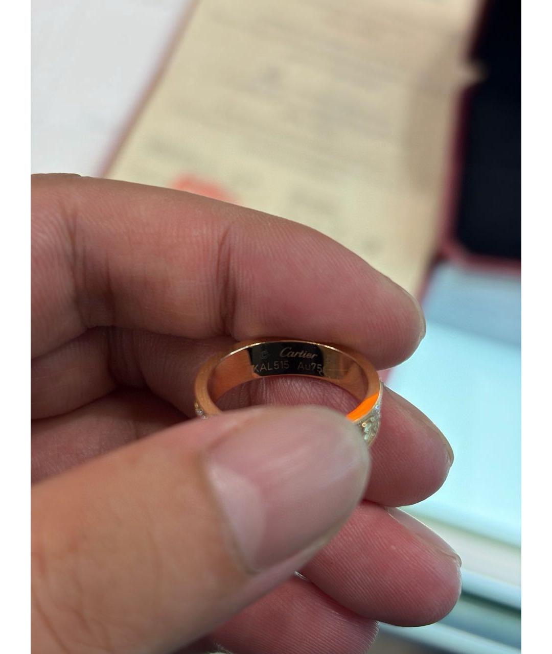 CARTIER Золотое кольцо из розового золота, фото 3