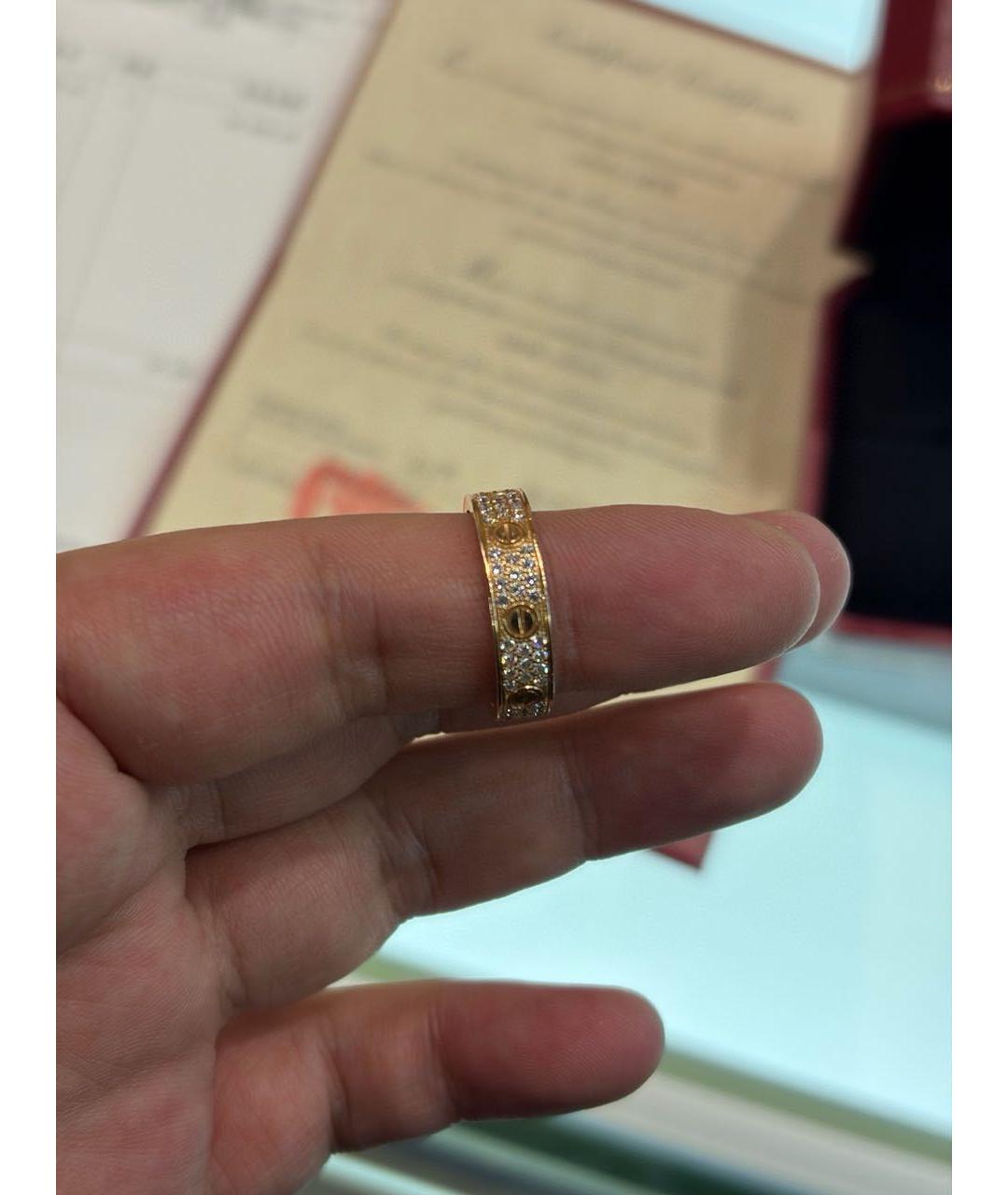 CARTIER Золотое кольцо из розового золота, фото 7