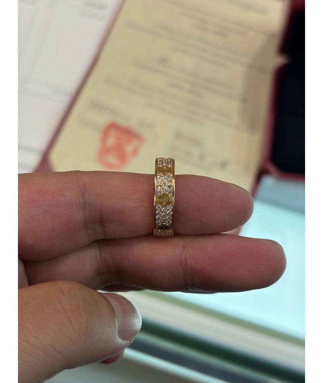 CARTIER Золотое кольцо из розового золота, фото 6