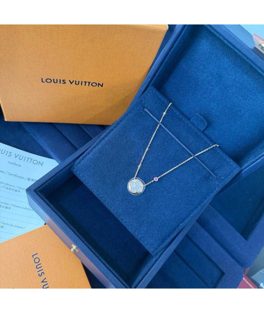 LOUIS VUITTON Золотое колье из розового золота, фото 2