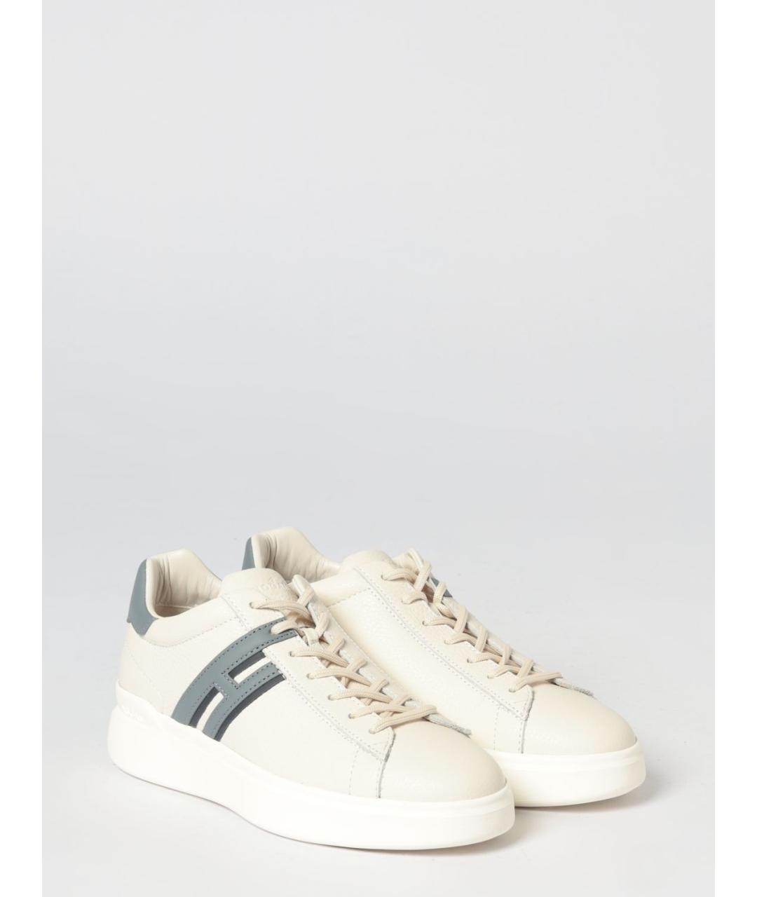 HOGAN Бежевые низкие кроссовки / кеды, фото 2