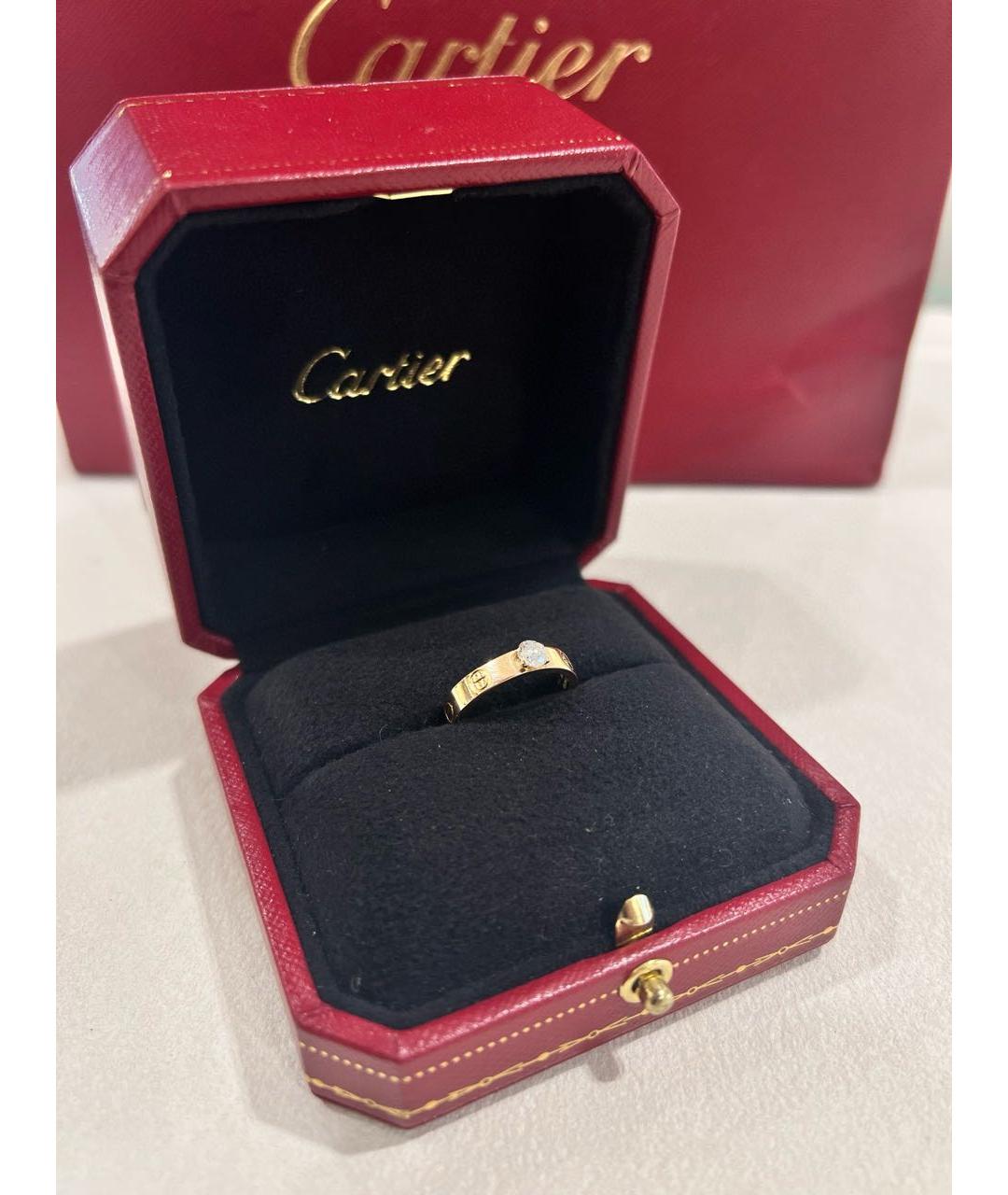 CARTIER Золотое кольцо из розового золота, фото 2