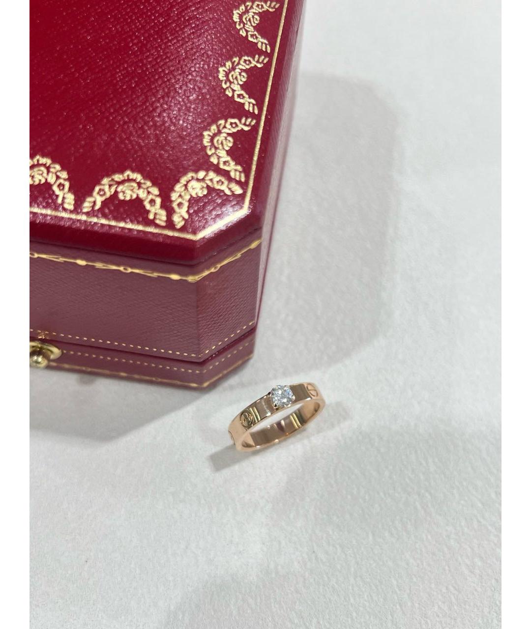 CARTIER Золотое кольцо из розового золота, фото 7