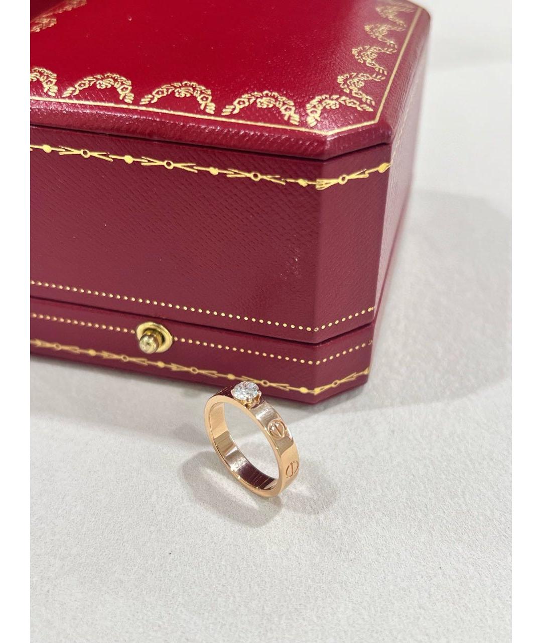 CARTIER Золотое кольцо из розового золота, фото 4