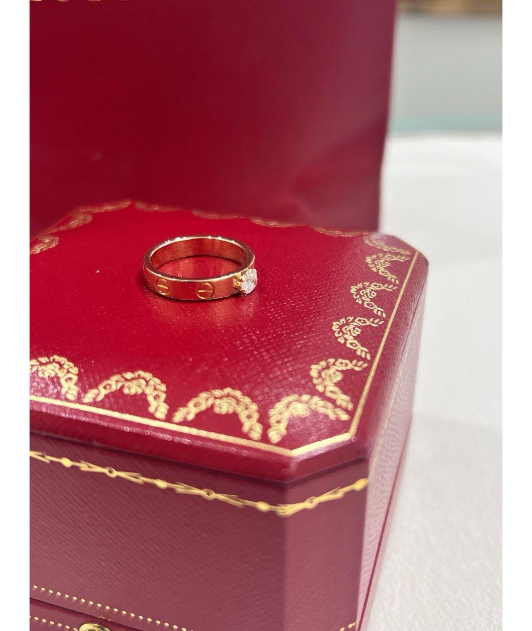 CARTIER Золотое кольцо из розового золота, фото 3