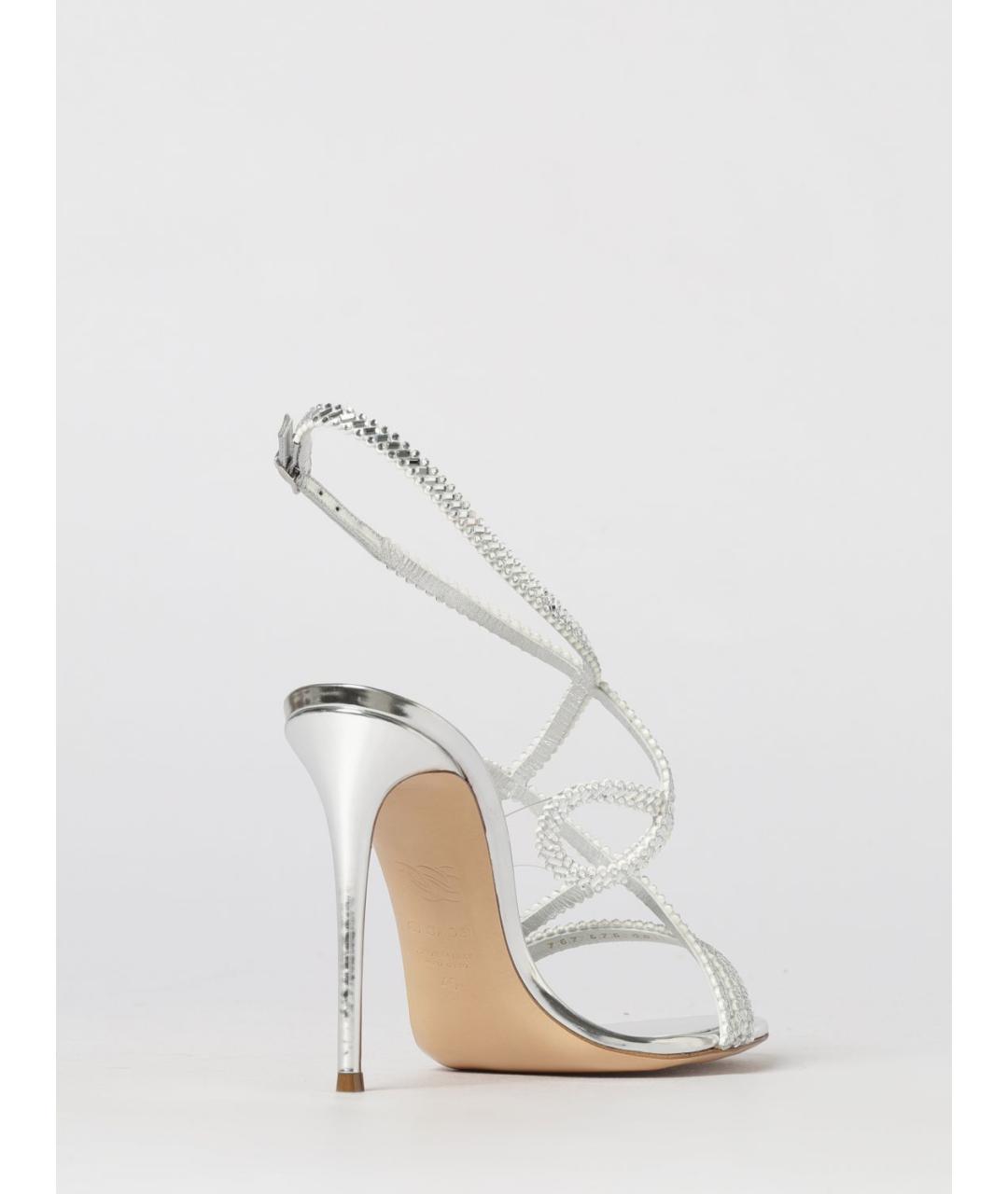 CASADEI Серебряные босоножки, фото 3
