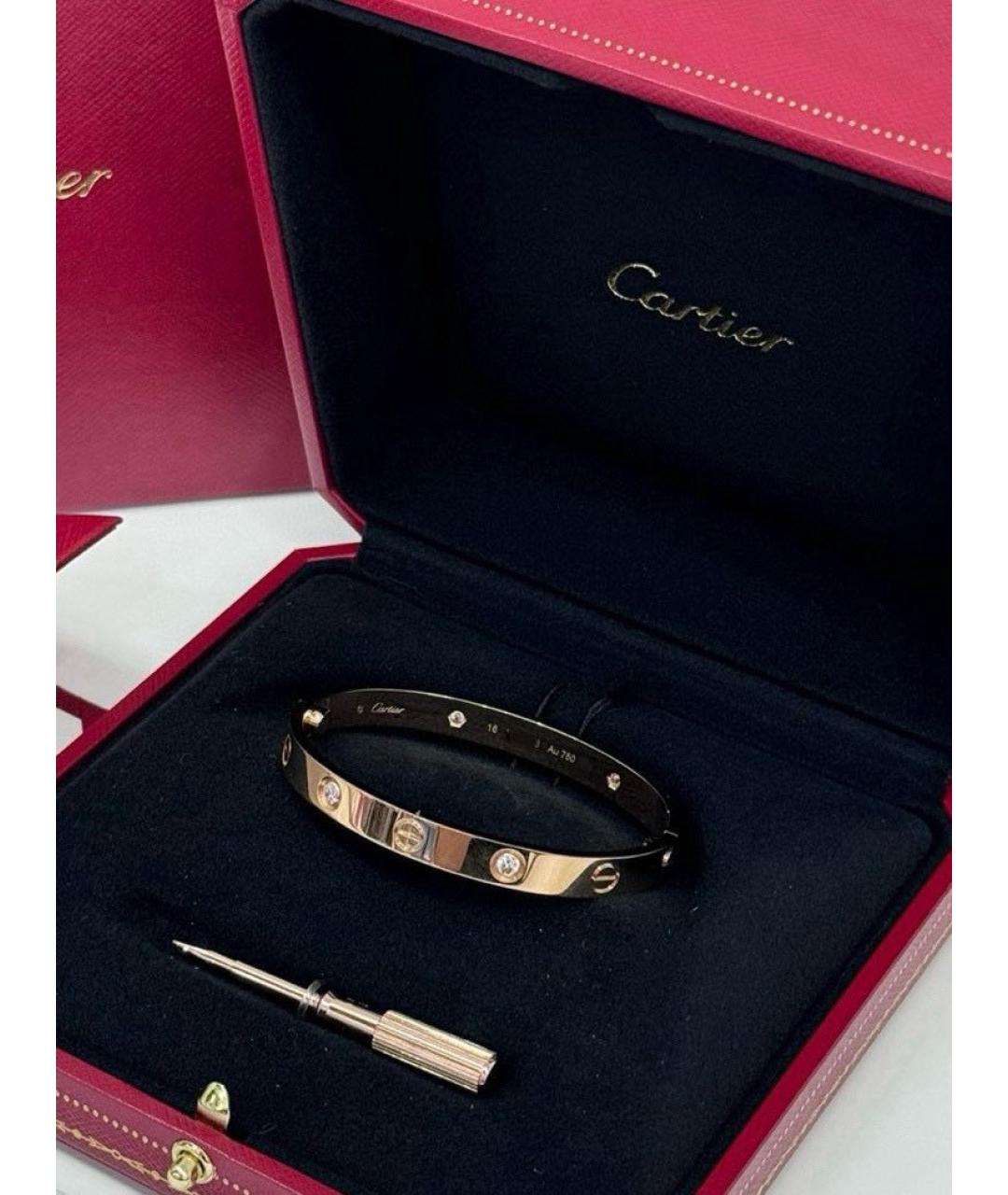 CARTIER Золотой браслет из розового золота, фото 6