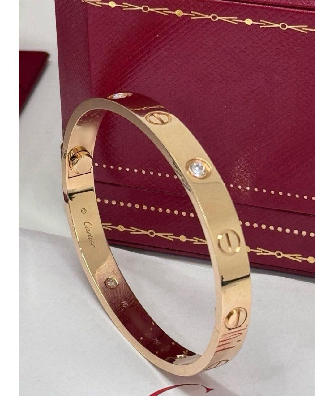 CARTIER Золотой браслет из розового золота, фото 7