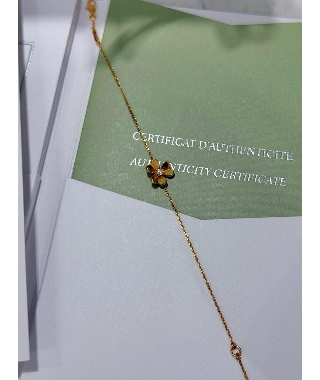 VAN CLEEF & ARPELS Золотой браслет из желтого золота, фото 5