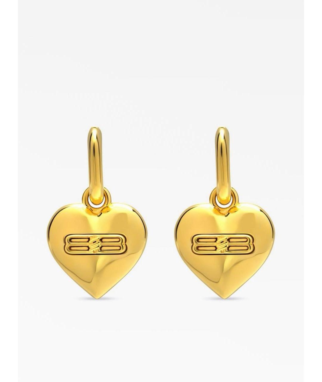 BALENCIAGA Золотые серьги, фото 4