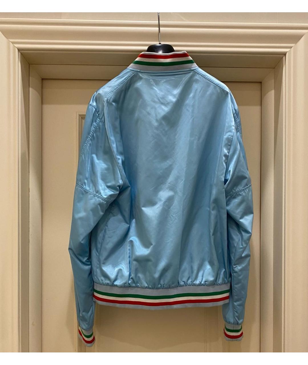 DOLCE&GABBANA Голубая куртка, фото 2