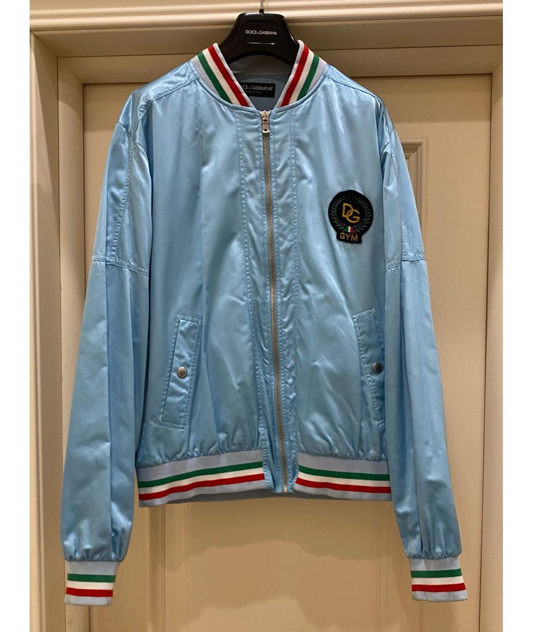 DOLCE&GABBANA Голубая куртка, фото 9