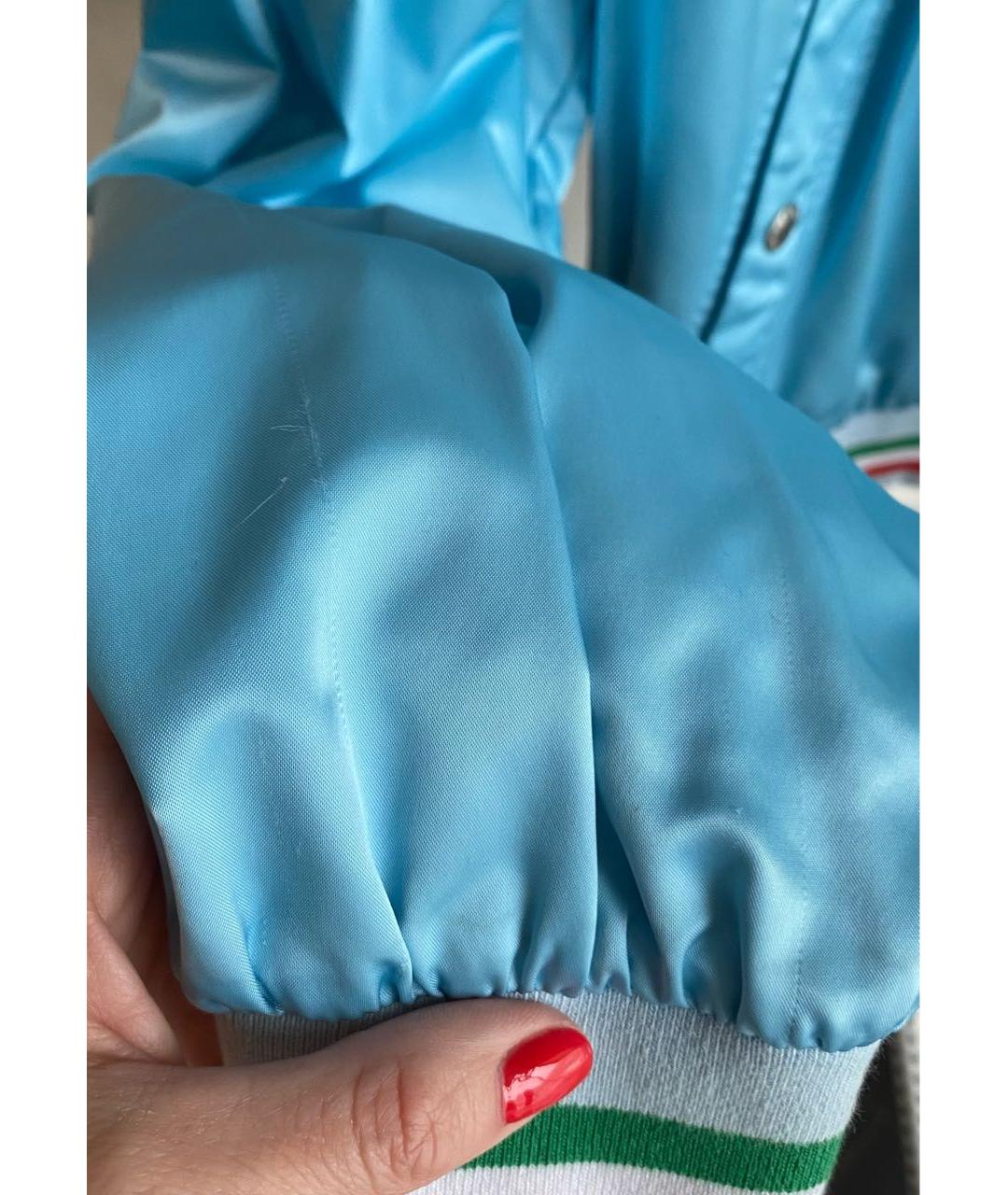 DOLCE&GABBANA Голубая куртка, фото 8