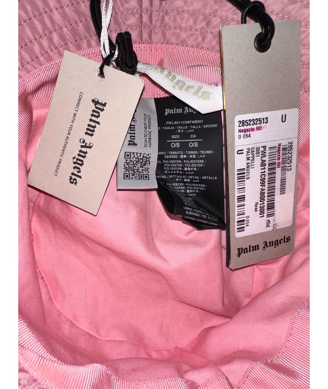 PALM ANGELS Розовая панама, фото 4