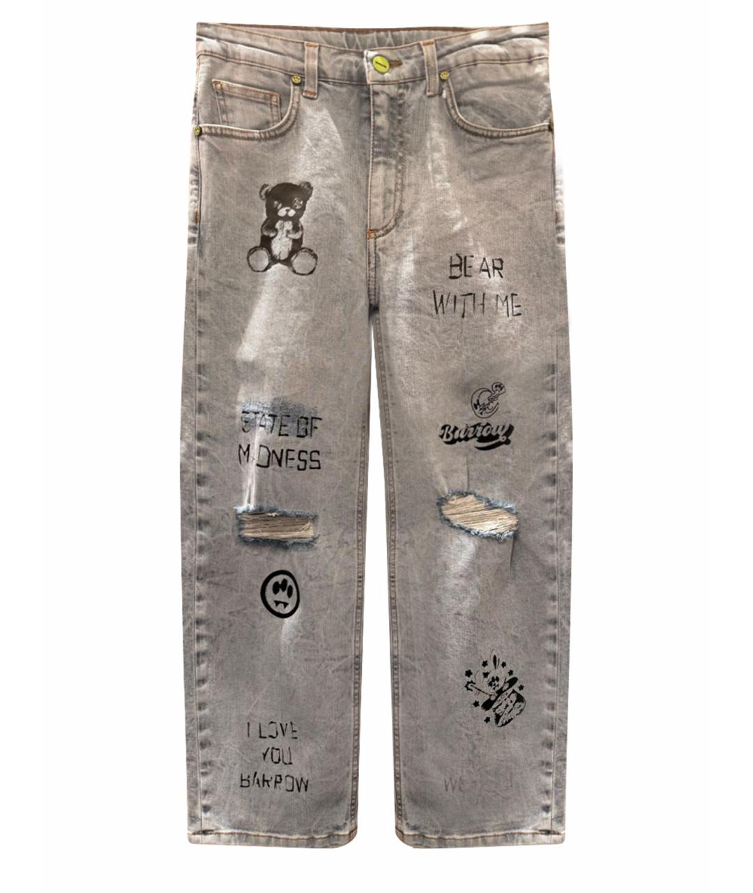 BARROW Голубые хлопковые детские джинсы, фото 1