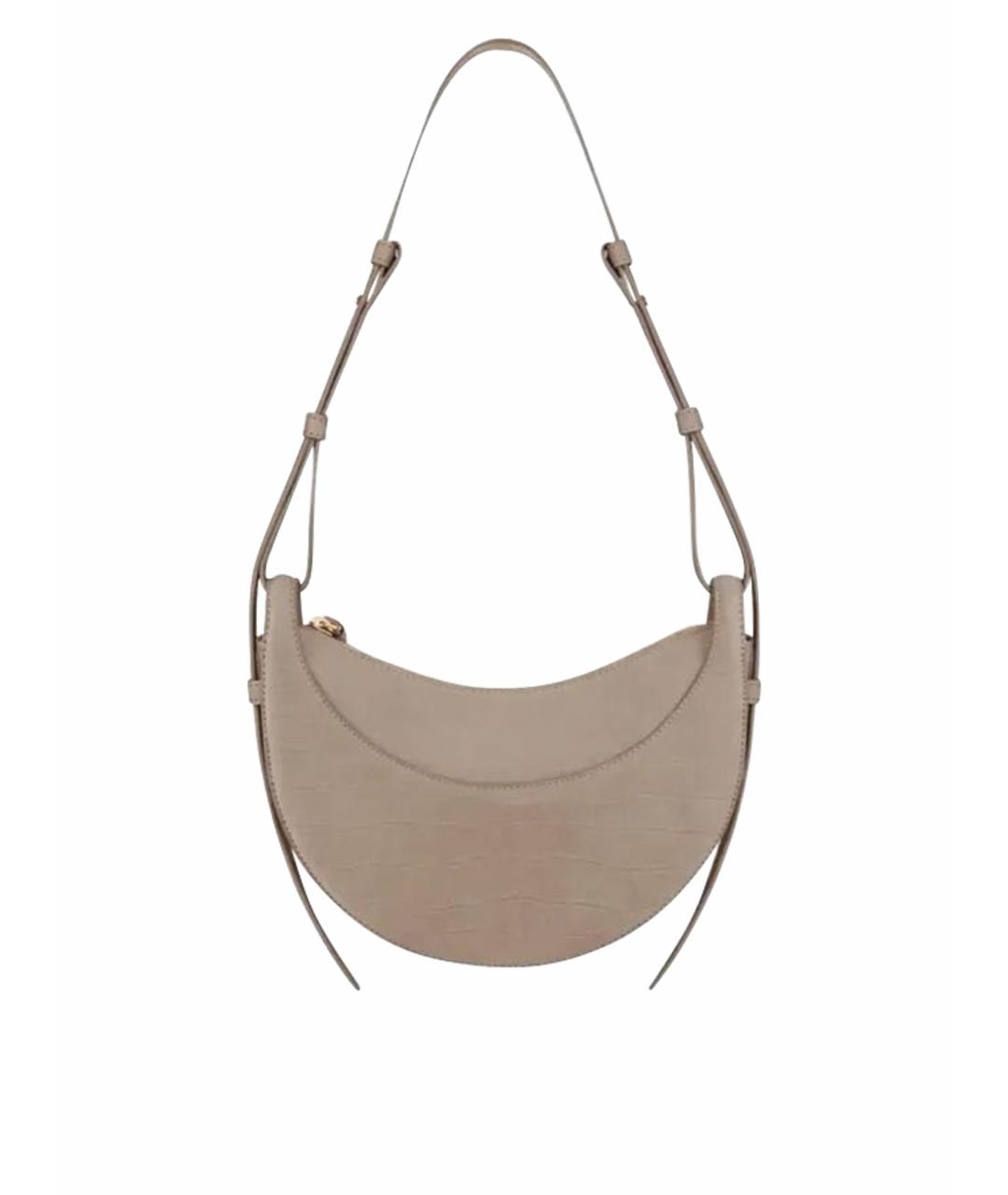 POLENE Бежевая сумка через плечо, фото 1