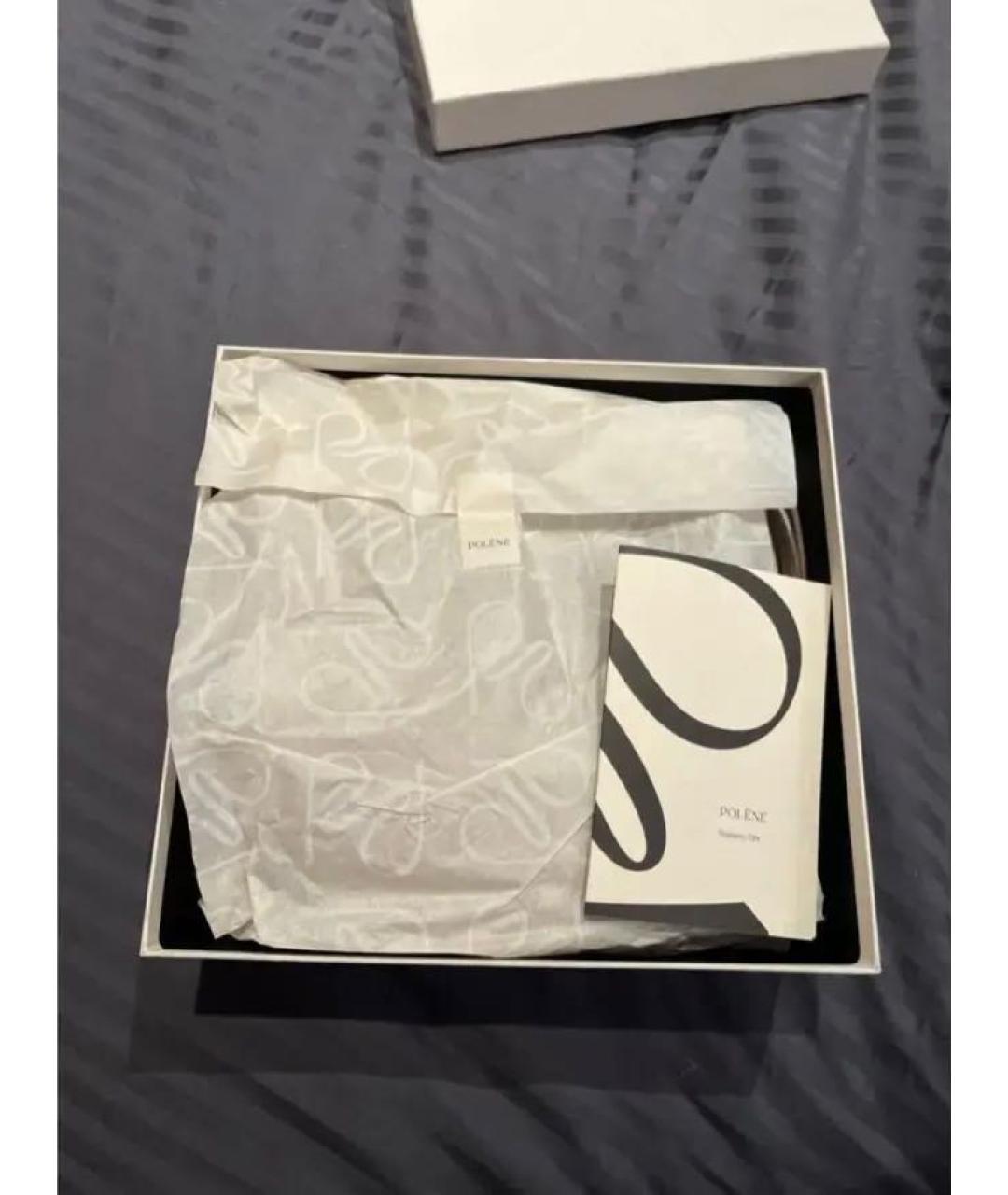 POLENE Бежевая сумка через плечо, фото 2