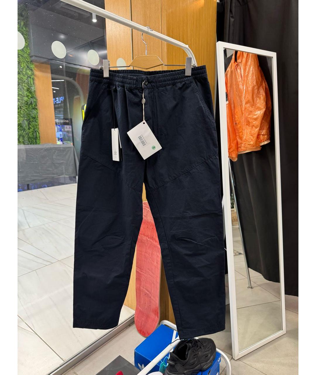 CP COMPANY Темно-синие хлопковые повседневные брюки, фото 7