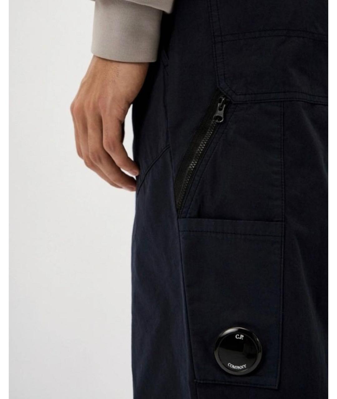 CP COMPANY Темно-синие хлопковые повседневные брюки, фото 6