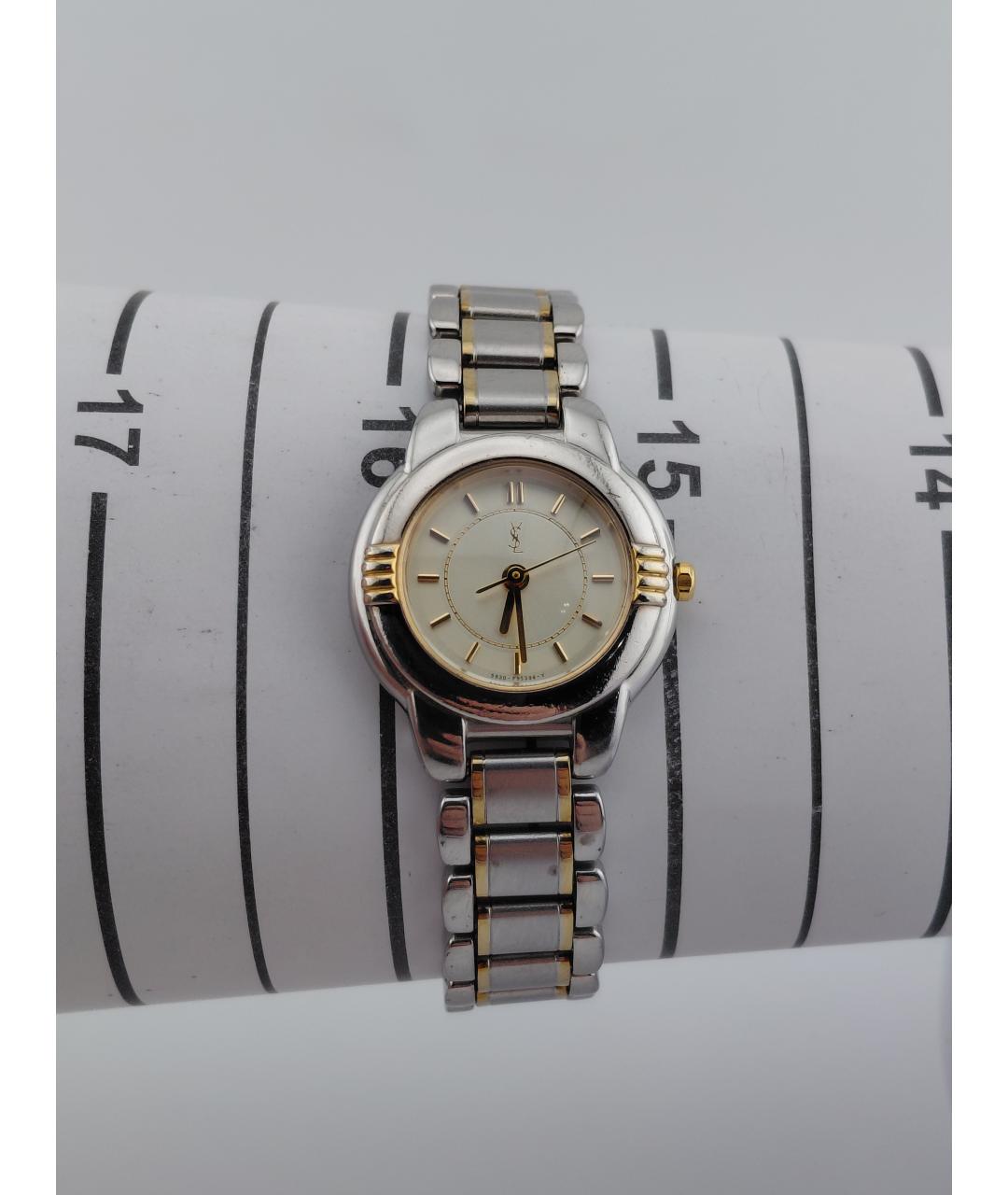 SAINT LAURENT Серебряные стальные часы, фото 6